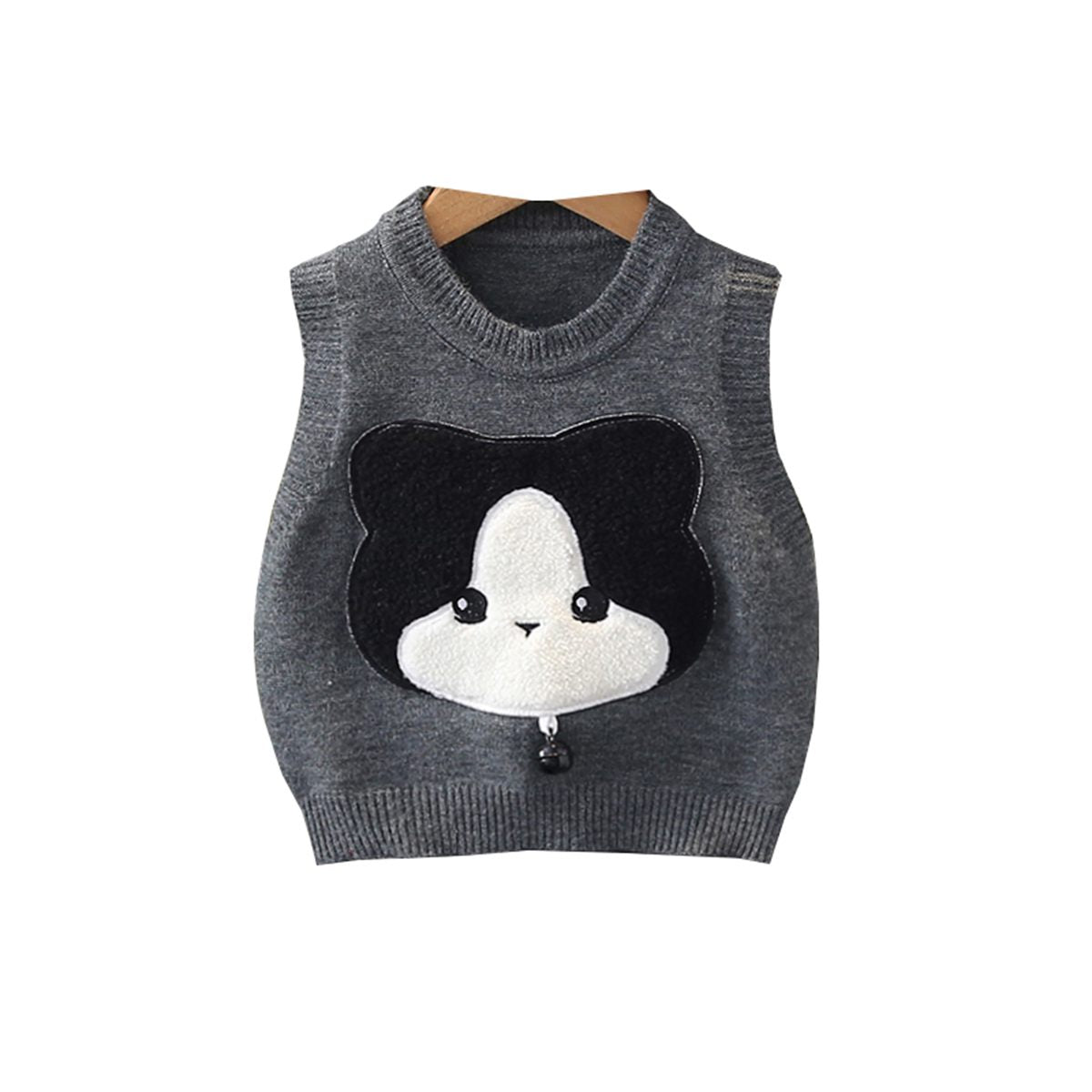 Boys Spring and Autumn Cartoon Single Vest Baby Children Clothes Trendy