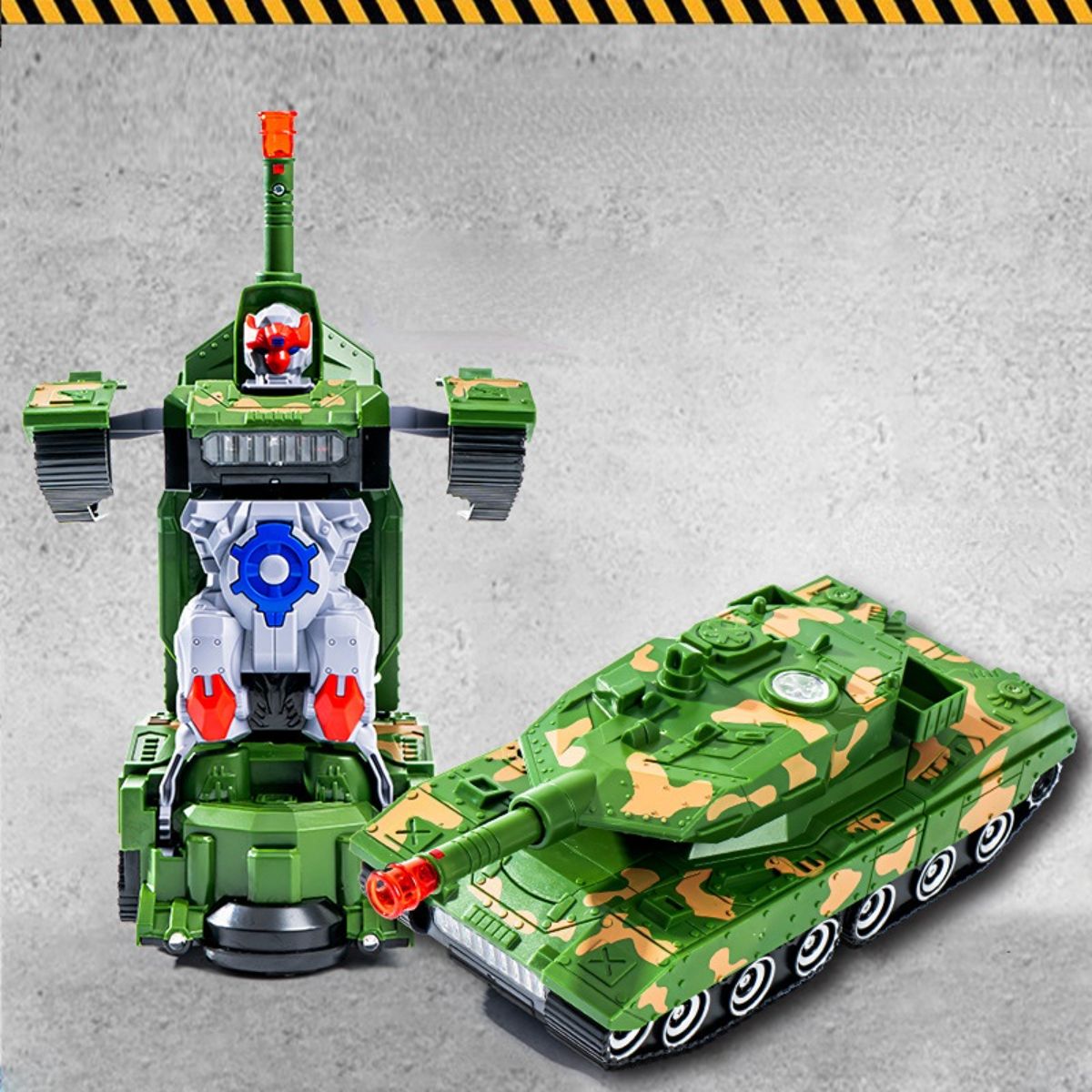 Universal tank deformation robot electric toy