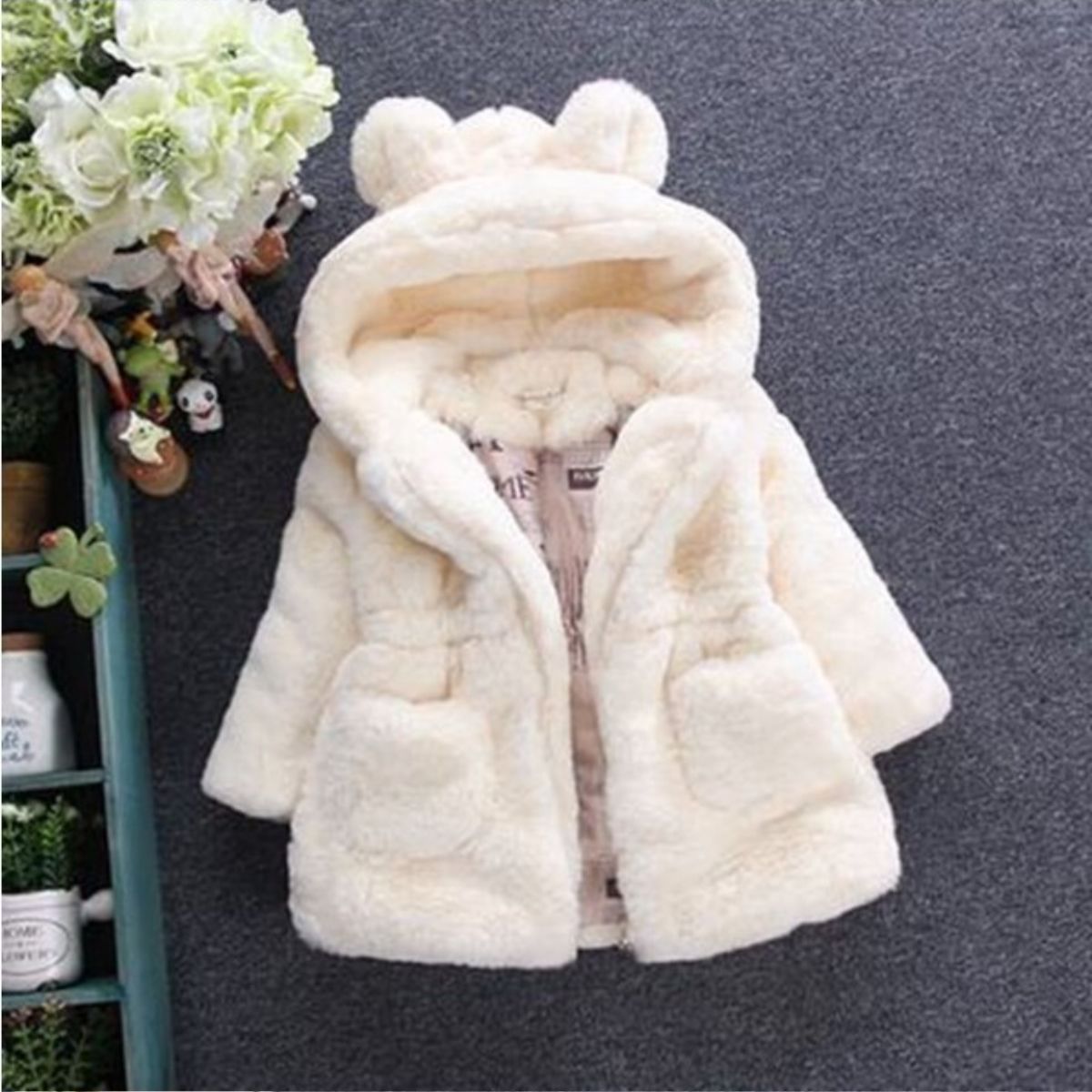 Children's clothing autumn and winter new girls jacket