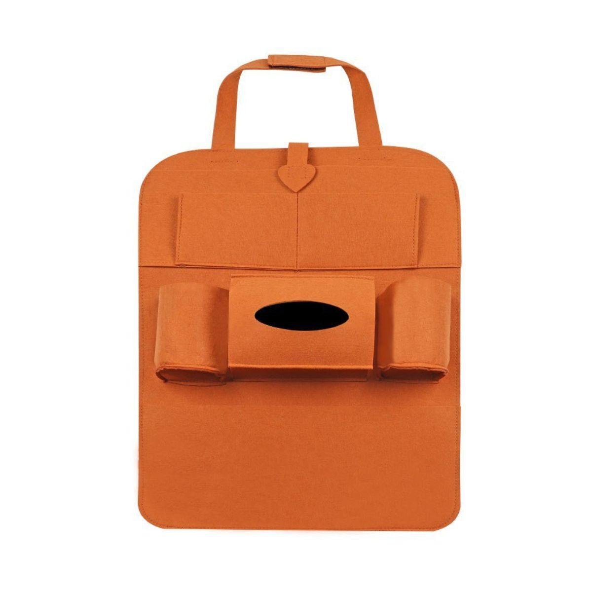 Seat storage bag hanging bag felt seat back bag storage bag car supplies multi-function car storage box