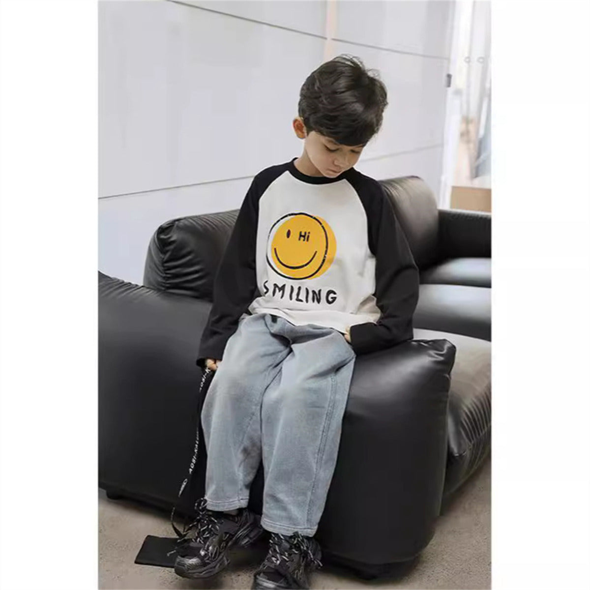 Autumn and winter cotton long-sleeved T-shirt fashion