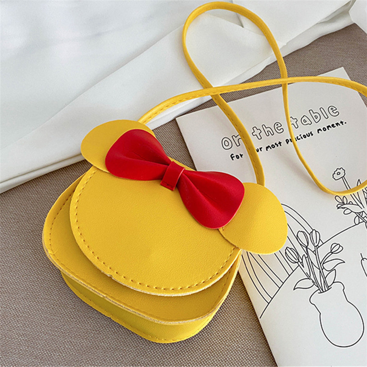 Children's Mickey Bow Crossbody Bag