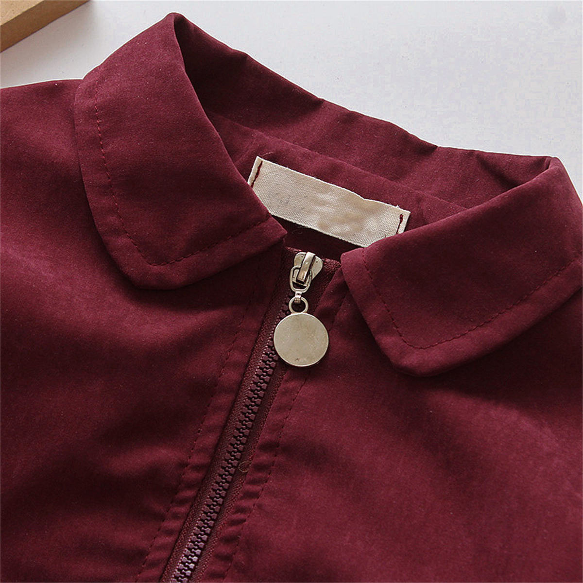 Girls' zip-up jacket