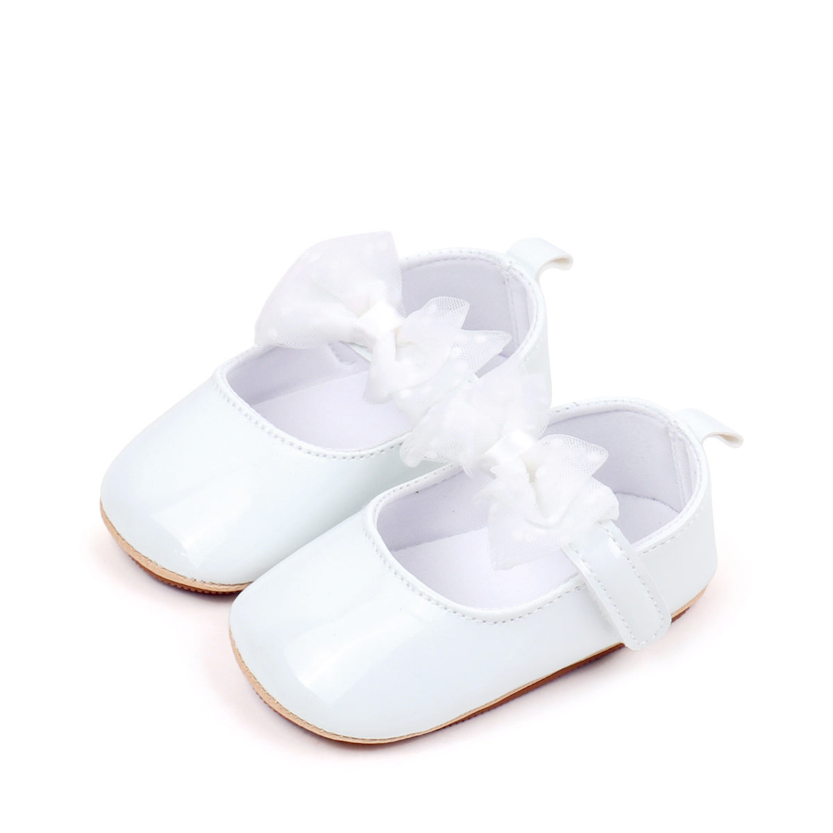 Toddler shoes mesh bowknot soft sole non-slip outdoor princess shoes