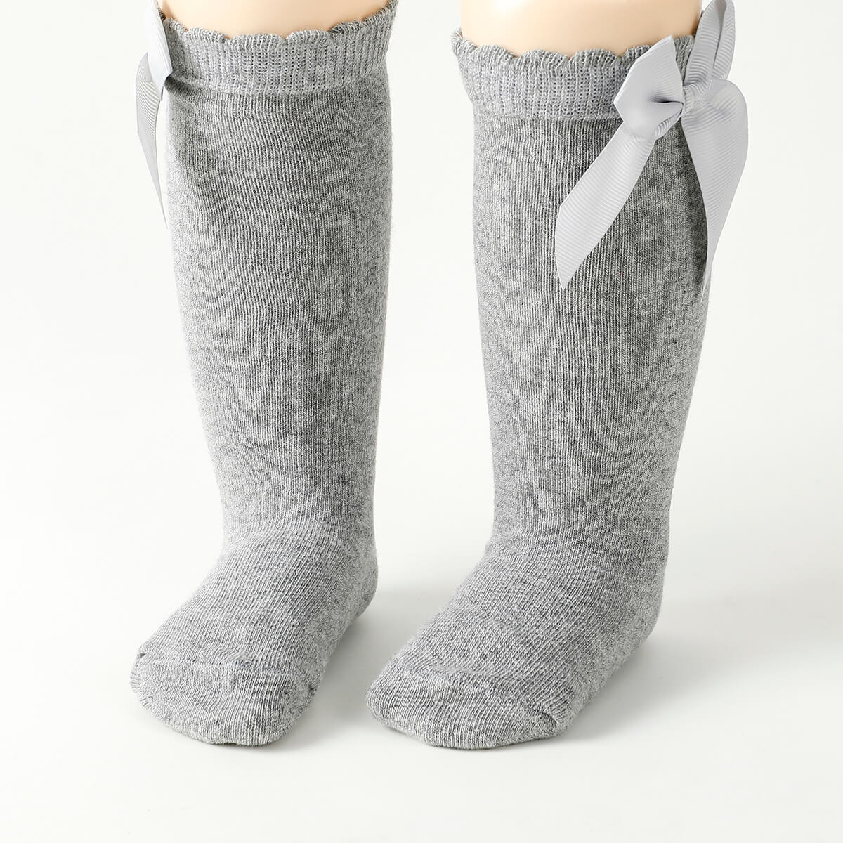 Children's Bowknot Knee-High Stockings