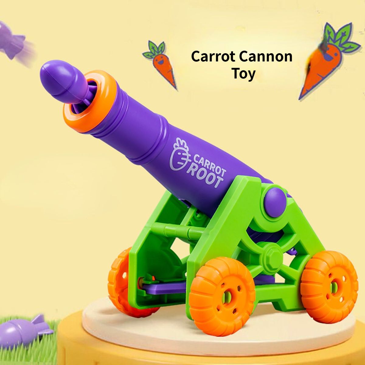 Children&#39;s toy carrot cannon rocket launcher carrot