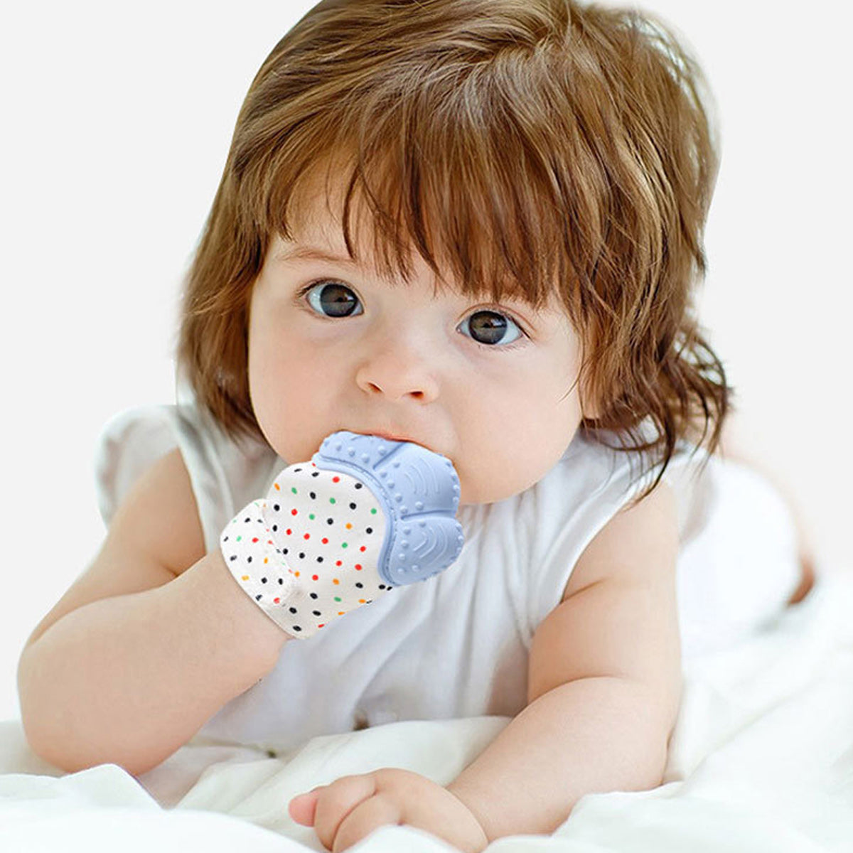 Baby Anti-chewing Rubber Gloves