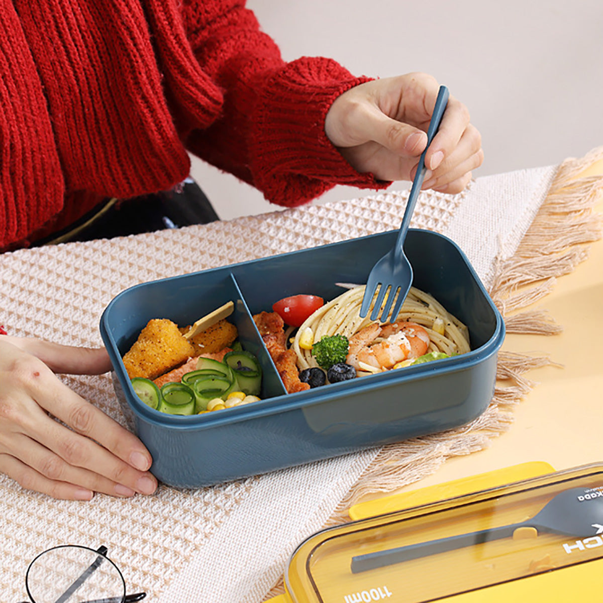 Portable Student Lunch Box Picnic Bento Box