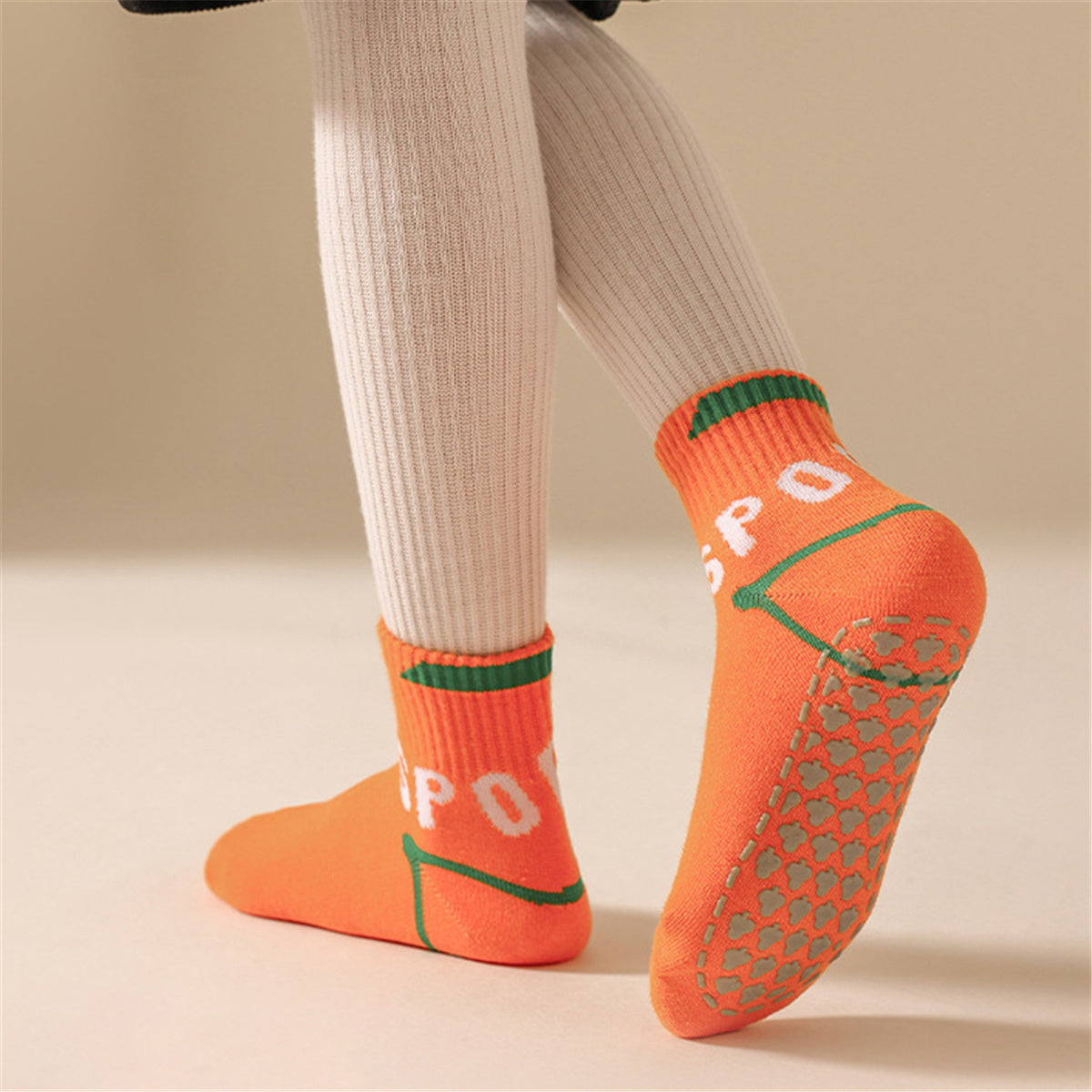 Children's Candy Color Floor Socks