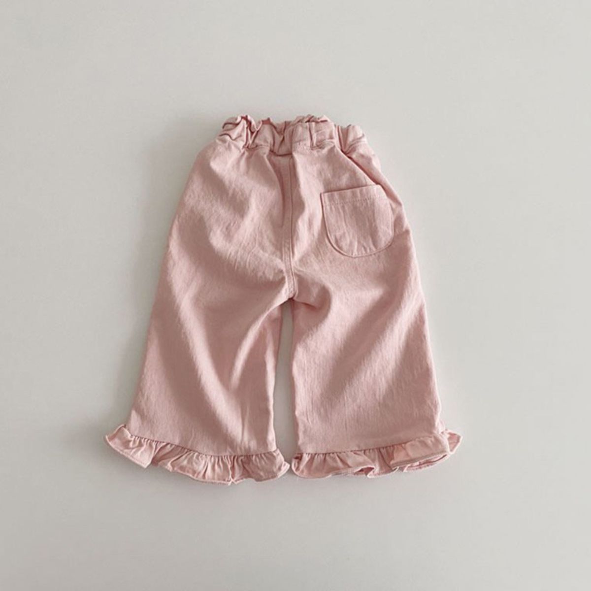 Spring baby girl lace wide leg pants