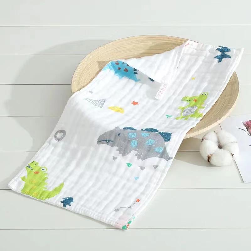 Baby Cartoon Print Pure Cotton Towel