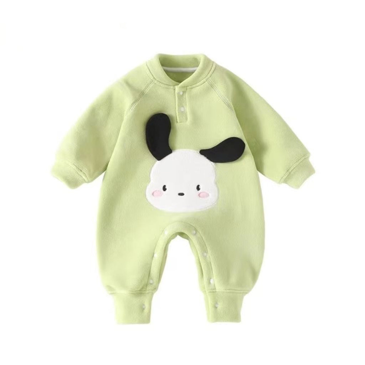 Newborn baby thick clothes super cute cartoon baby romper crawling clothes