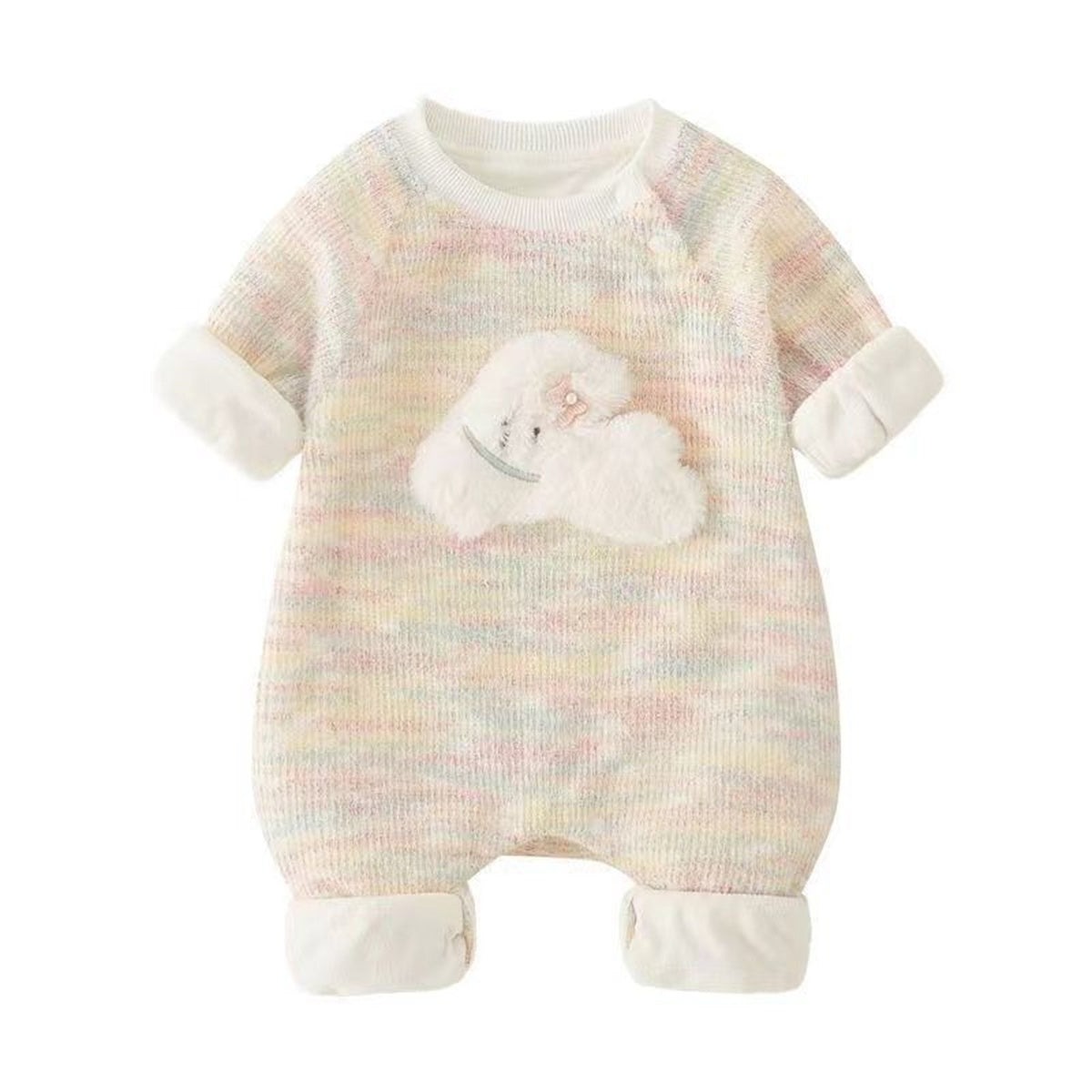 Baby single layer cloud cute romper