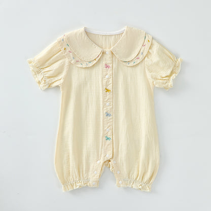 Short collar with shabby collar