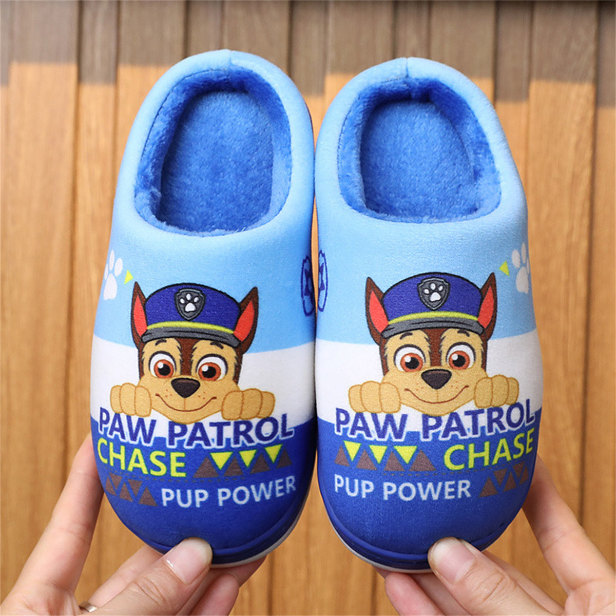 Paw Patrol Letters Cartoon Cute Style Baotou cotton mop for Boys and Girls