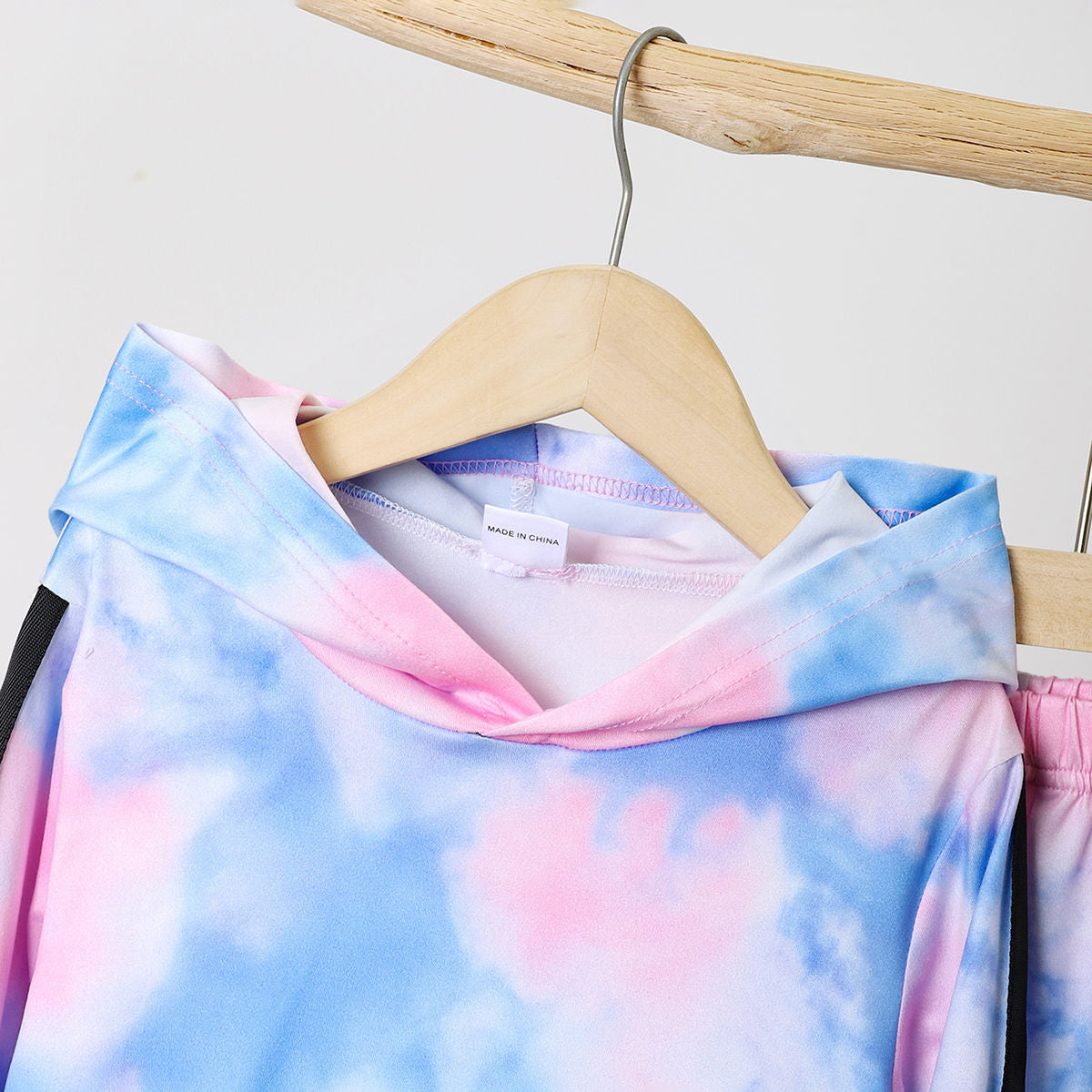 Tie-dye sweatshirt set