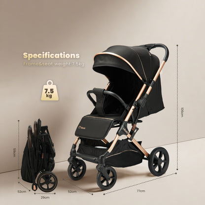 Hibobi Cirro™ Reversible Lightweight Stroller