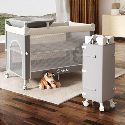 Foldable Outdoor Baby Crib with Mosquito Net