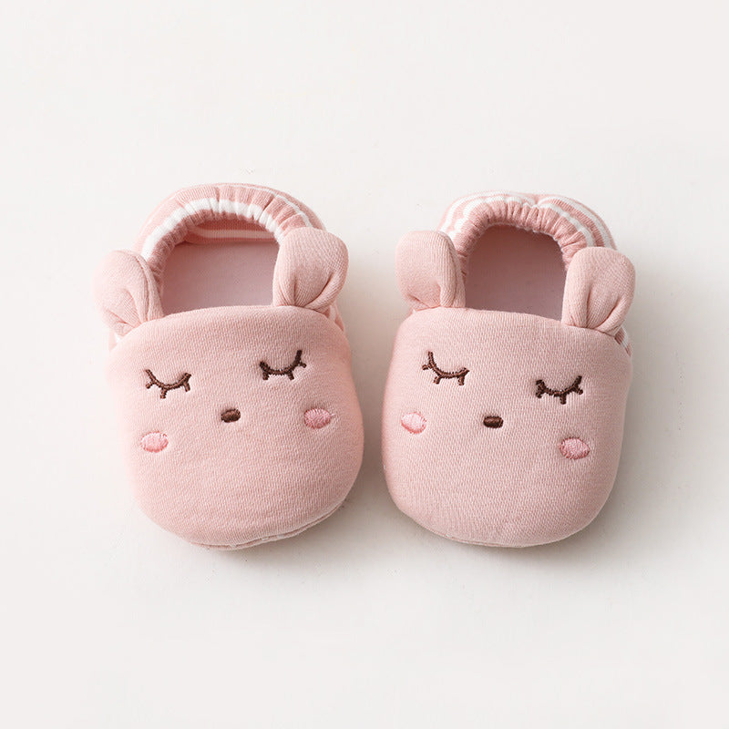 Spring and autumn new baby shoes and socks floor shoes baby toddler socks non-slip children's floor socks short tube shoes socks