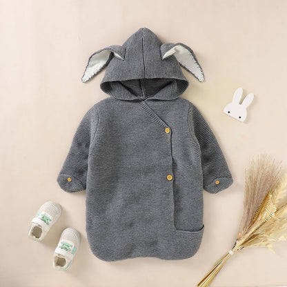 Baby Knit Bunny Sleeping Bag