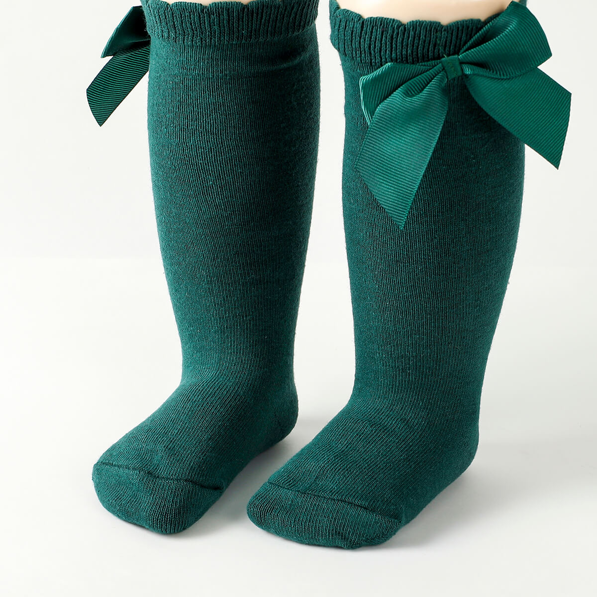 Children's Bowknot Knee-High Stockings