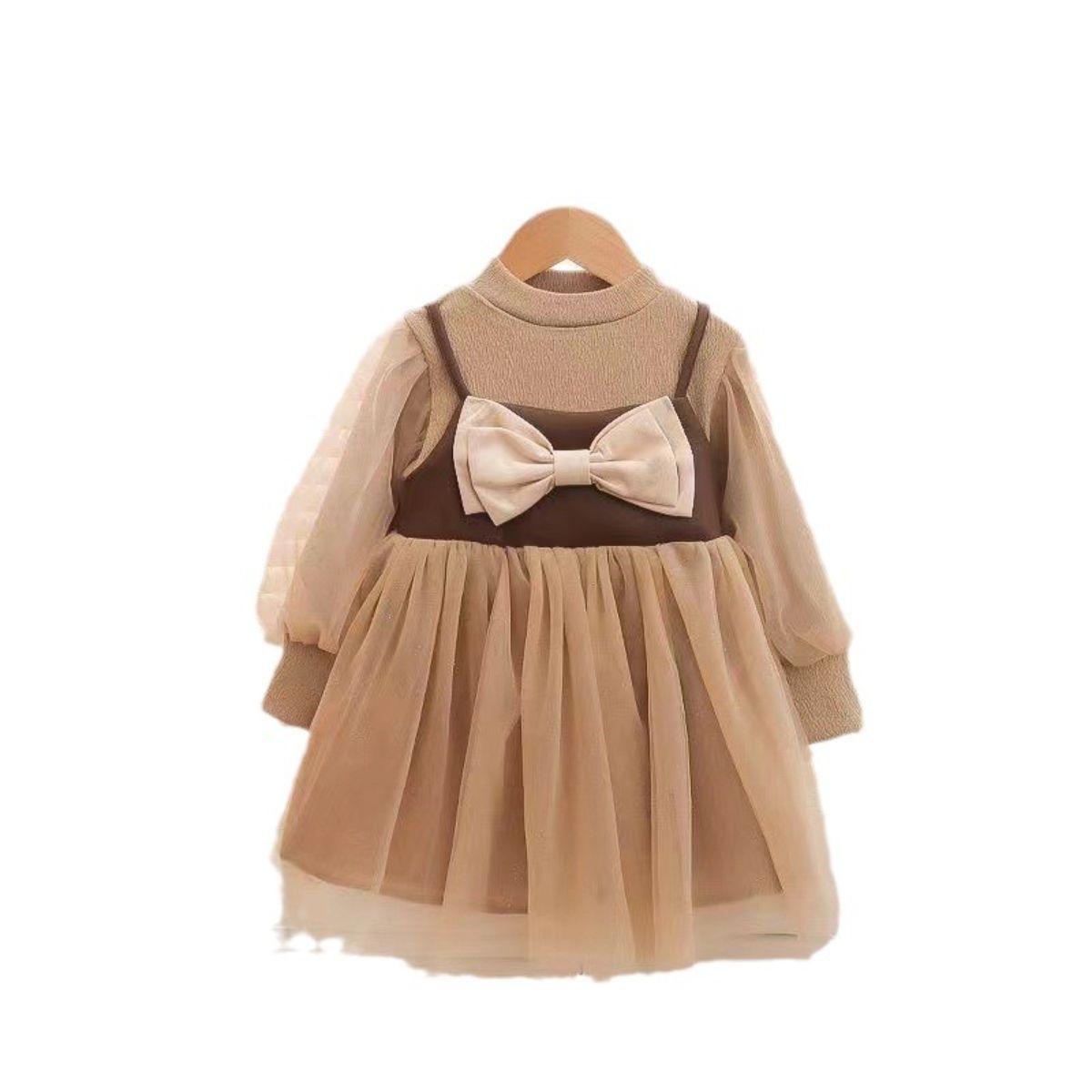 Girls Autumn Holiday Two-piece Dress