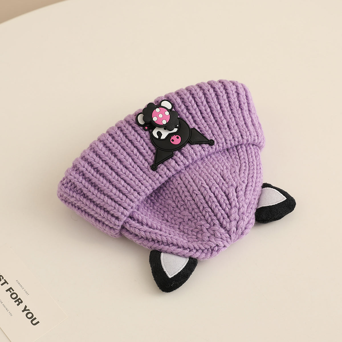 Children's cartoon woolen hat