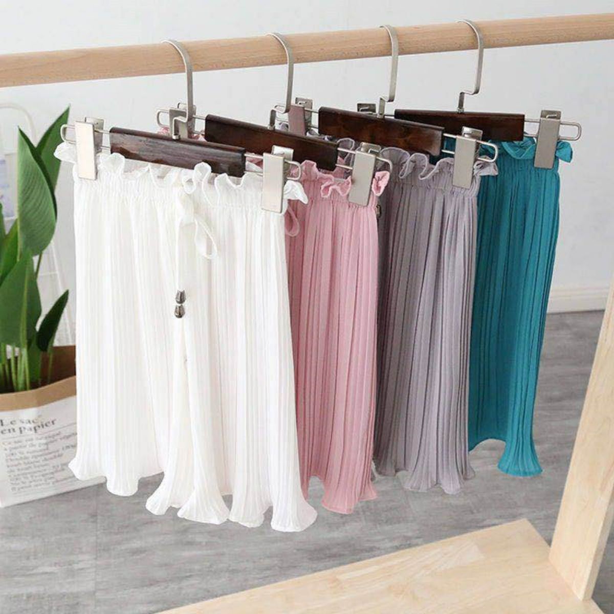 Girls wide-leg pants new children's clothing girls nine-point anti-mosquito pants little girl pants summer casual leggings