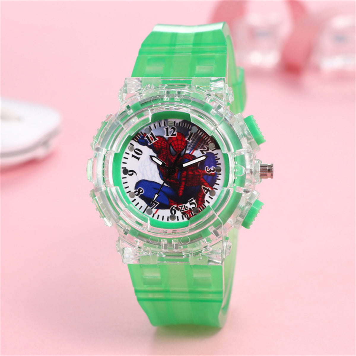 Children's cartoon luminous watch