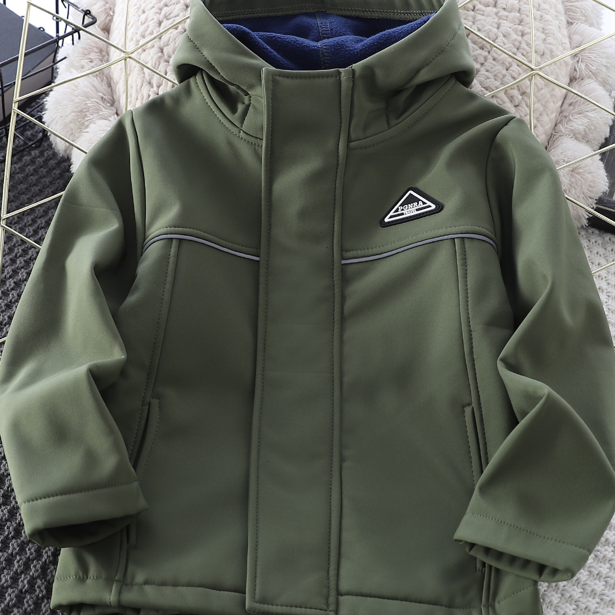 Children's fashionable windproof jacket