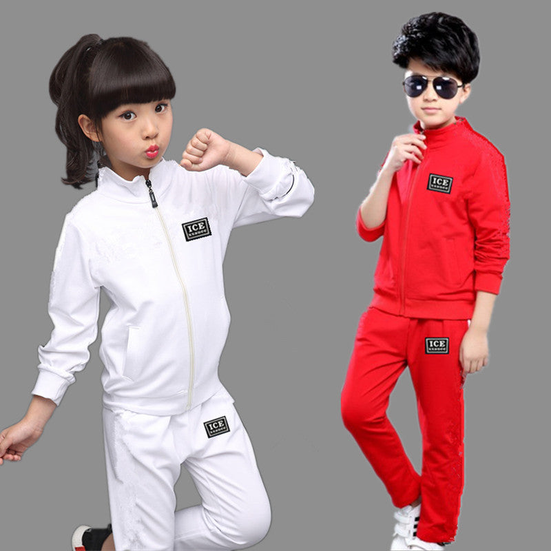 Daily casual sports suit two-piece student suit