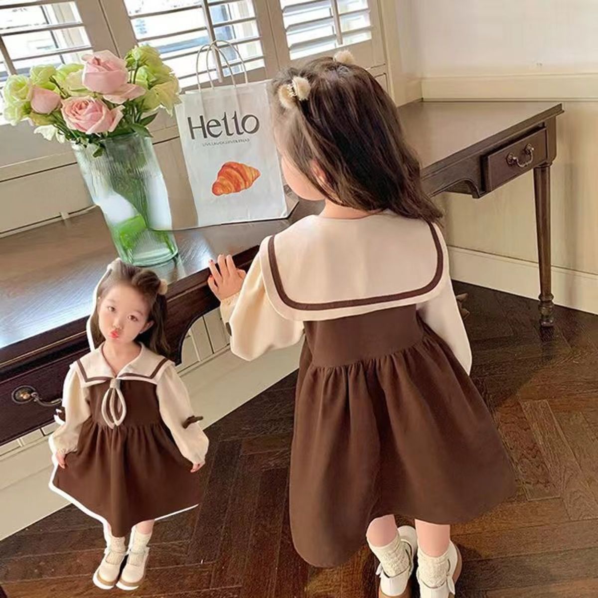 Girls autumn new dress