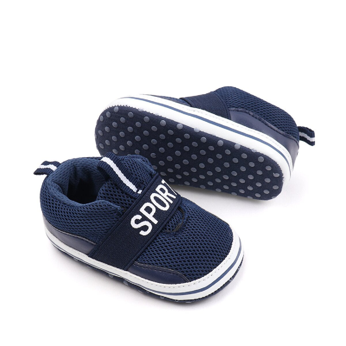 Hot selling newborn casual soft sole baby shoes mesh breathable baby sports shoes BHX3051