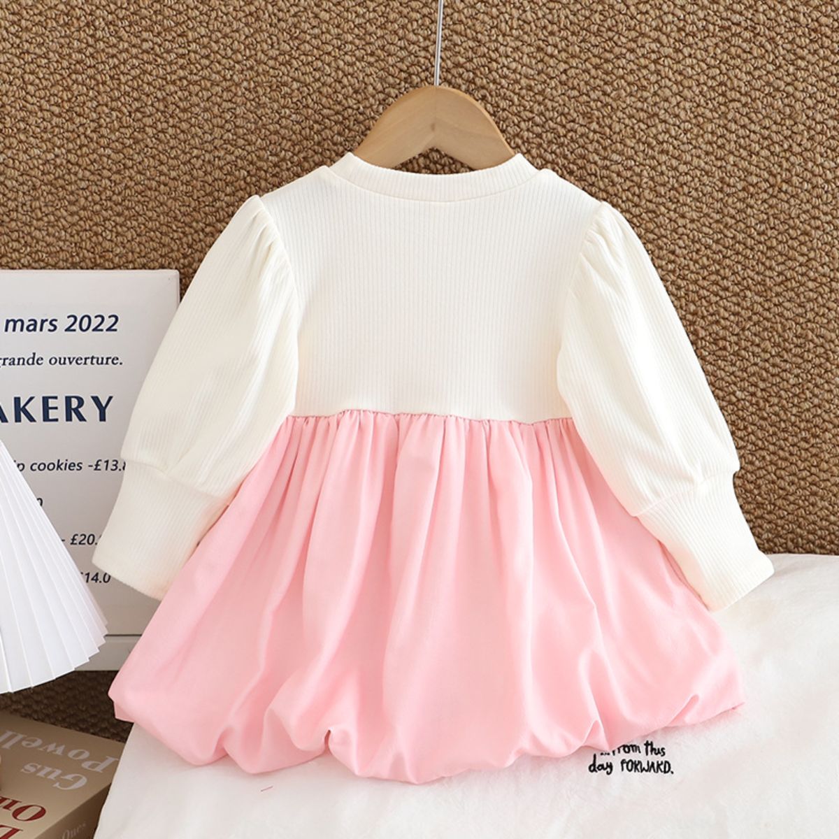 Girls dress cute duck spring and autumn new style children autumn baby girl long sleeve autumn dress princess dress