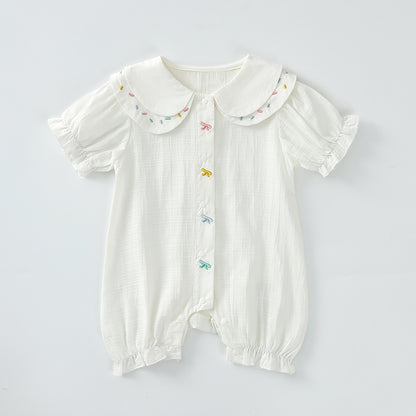 Short collar with shabby collar