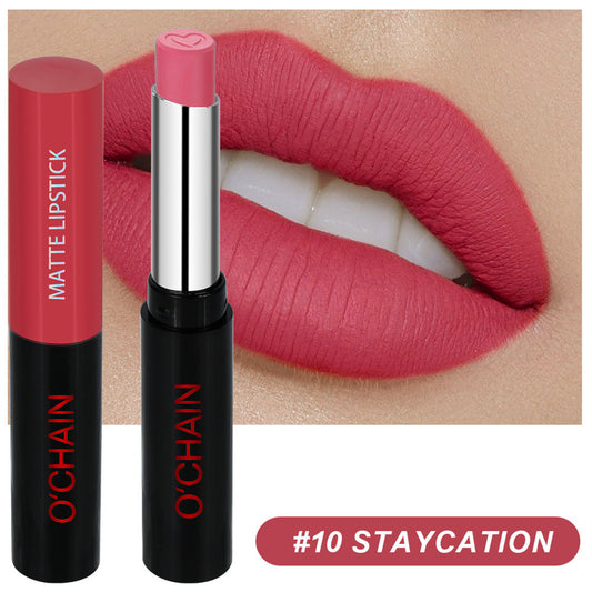 Matte velvet matte non-fading waterproof long-lasting non-fading non-stick cup lipstick