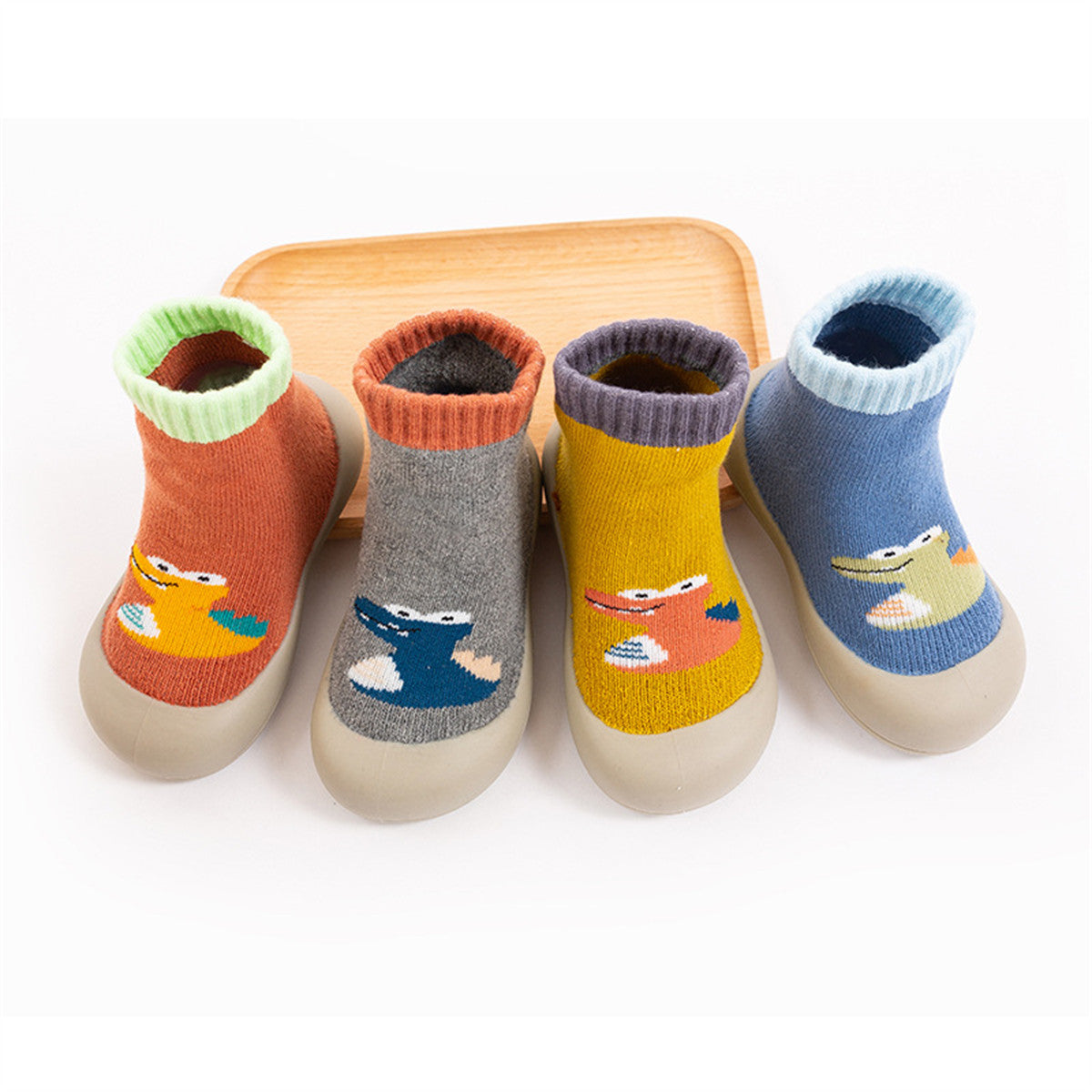 Children's dinosaur pattern toddler shoes