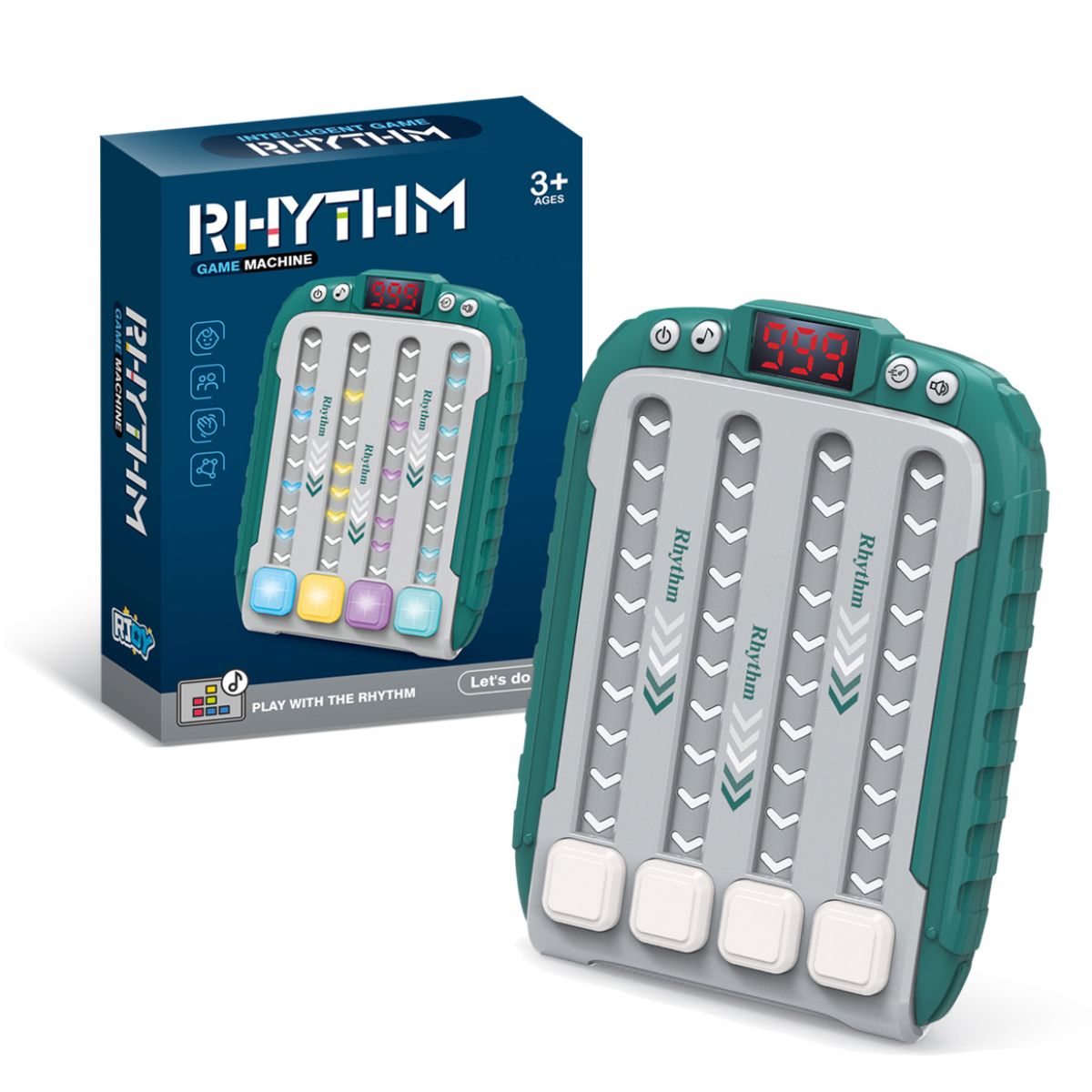 Rhythm Master Quick-push Puzzle Dance Game Machine