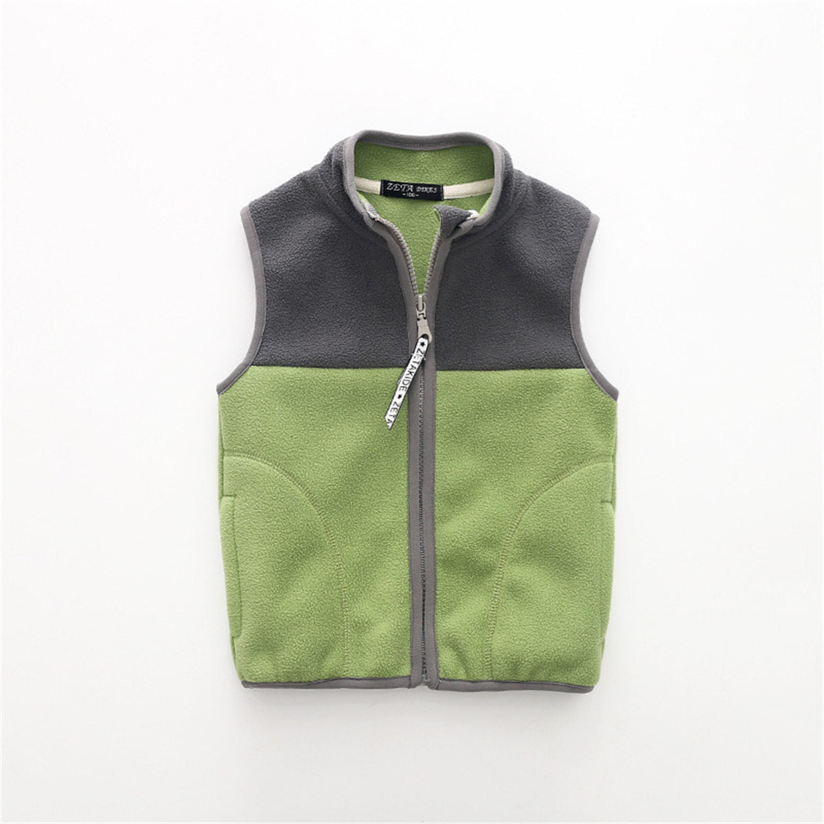 Boys vest cardigan outerwear children's clothing jacket