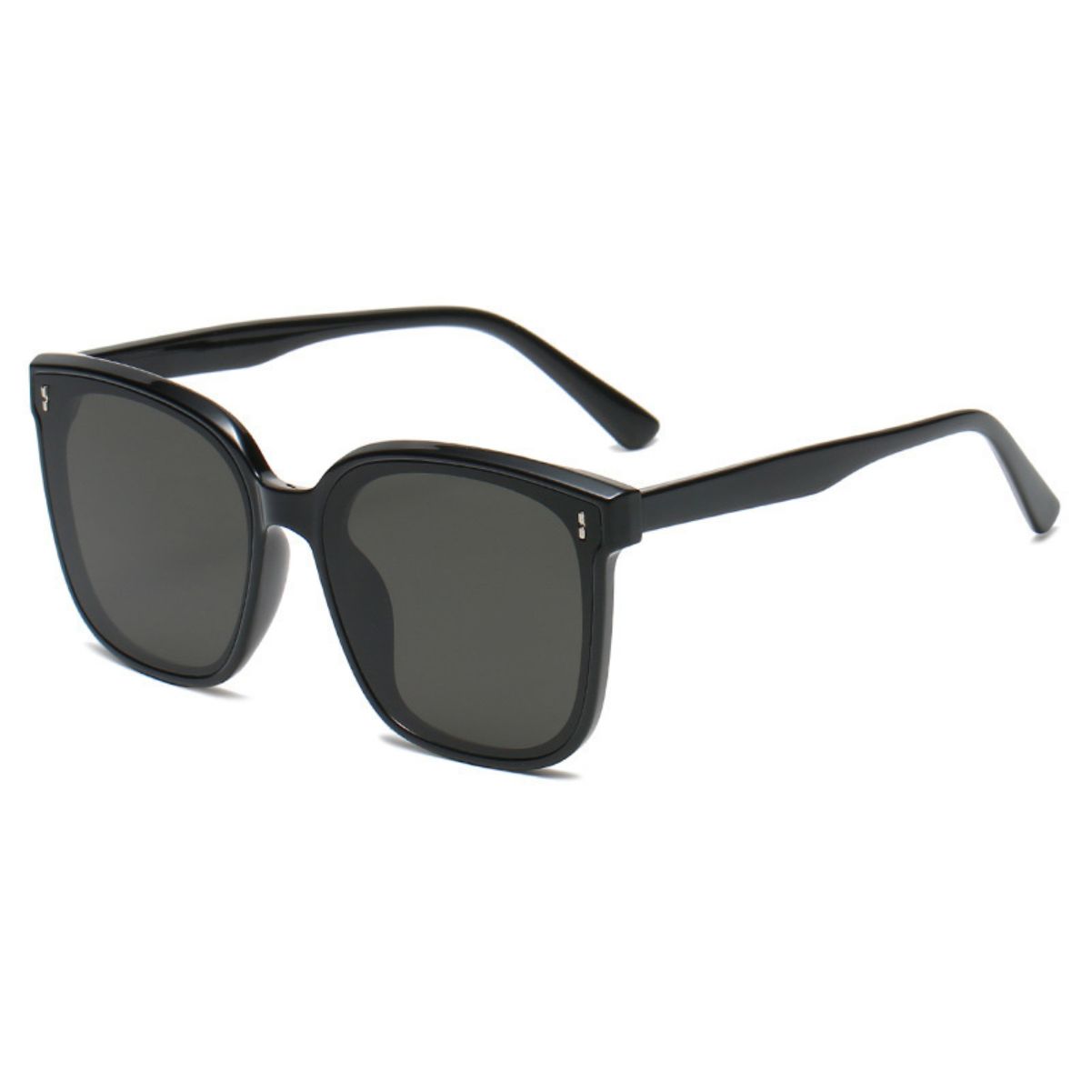 Adult fashion style square frame large frame anti-ultraviolet sun protection sunglasses