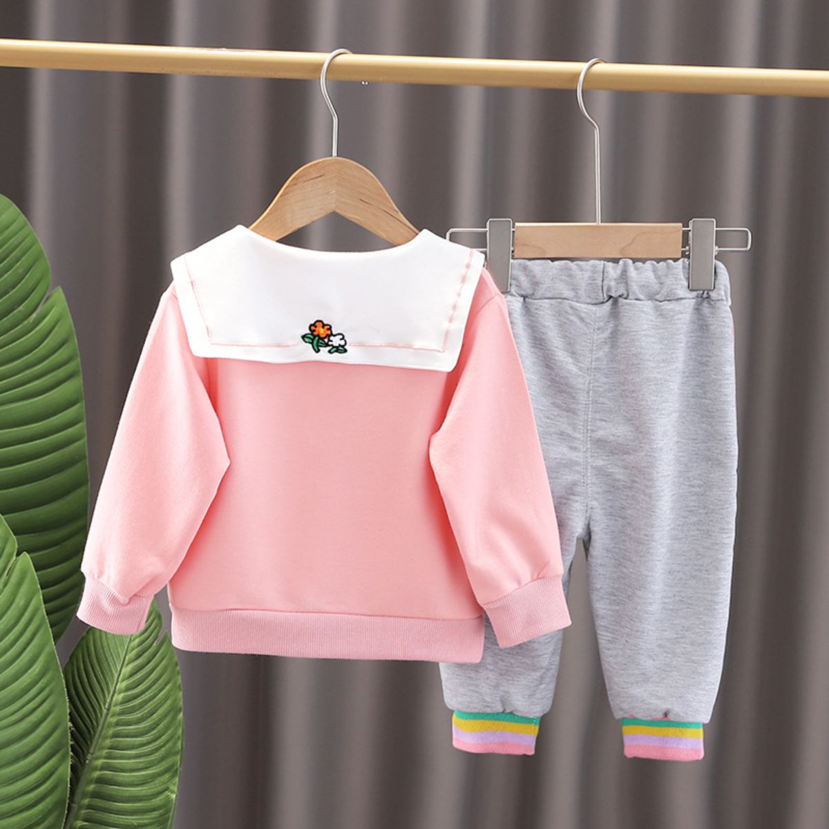 Children's clothing girls autumn clothing baby girl suit new style children's clothes two-piece suit