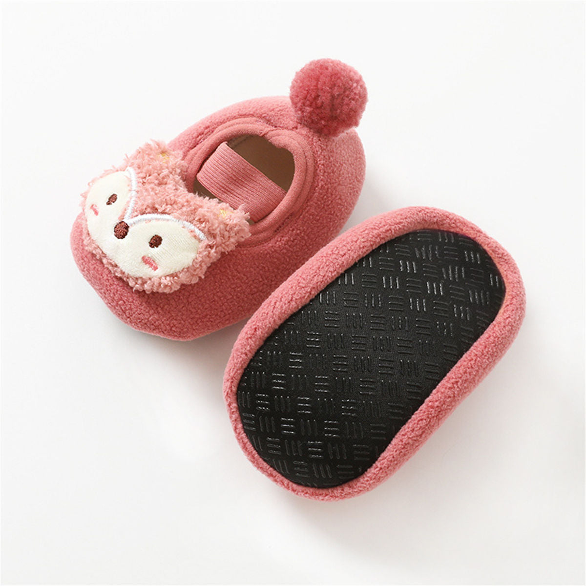 Winter cute doll cotton shoes for baby boys and girls