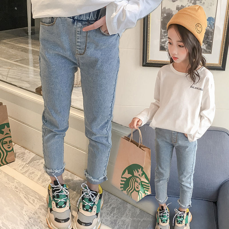 Girls Skinny Jeans Skinny Pencil Pants