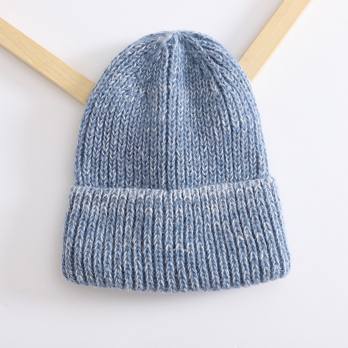 Children's solid color wool hat