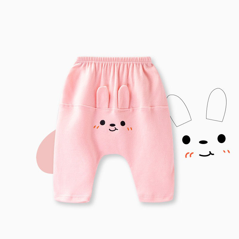 baby pants spring and autumn big butt pants