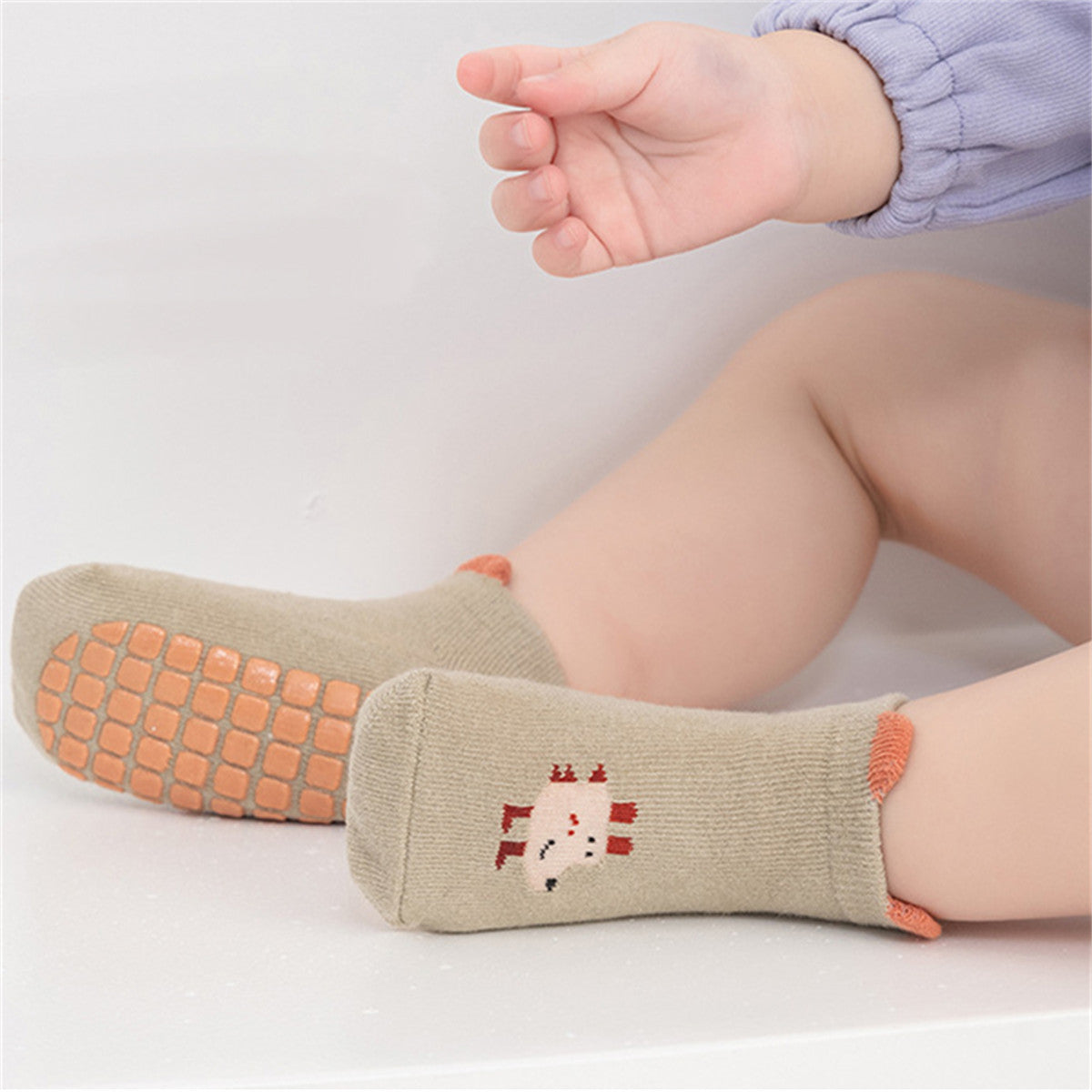 Children's Dinosaur Anti-Slip Socks