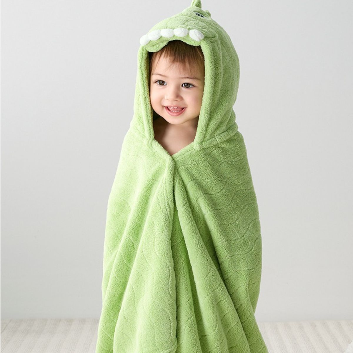 Children's bathrobe coral fleece baby bathrobe sand children's bath towel