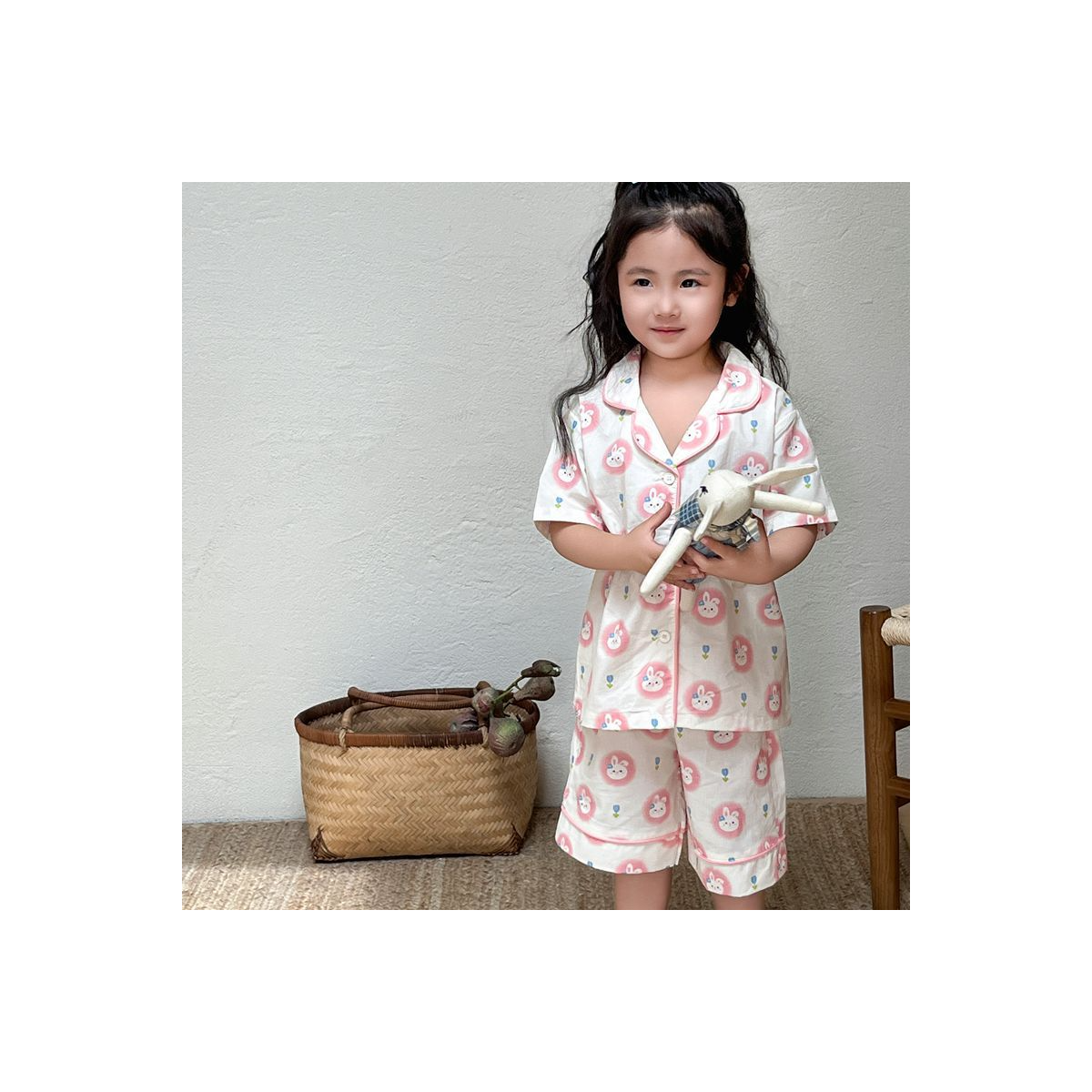 All-Over Bunny Print Homewear Set