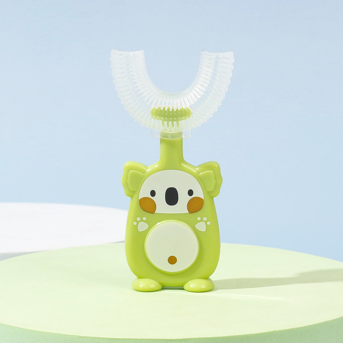 Koala Shape Baby Mouth U-shaped Toothbrush