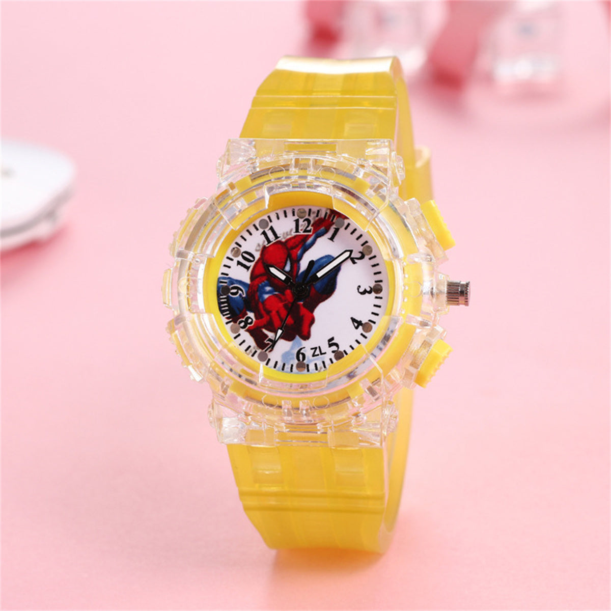 Children's cartoon luminous watch